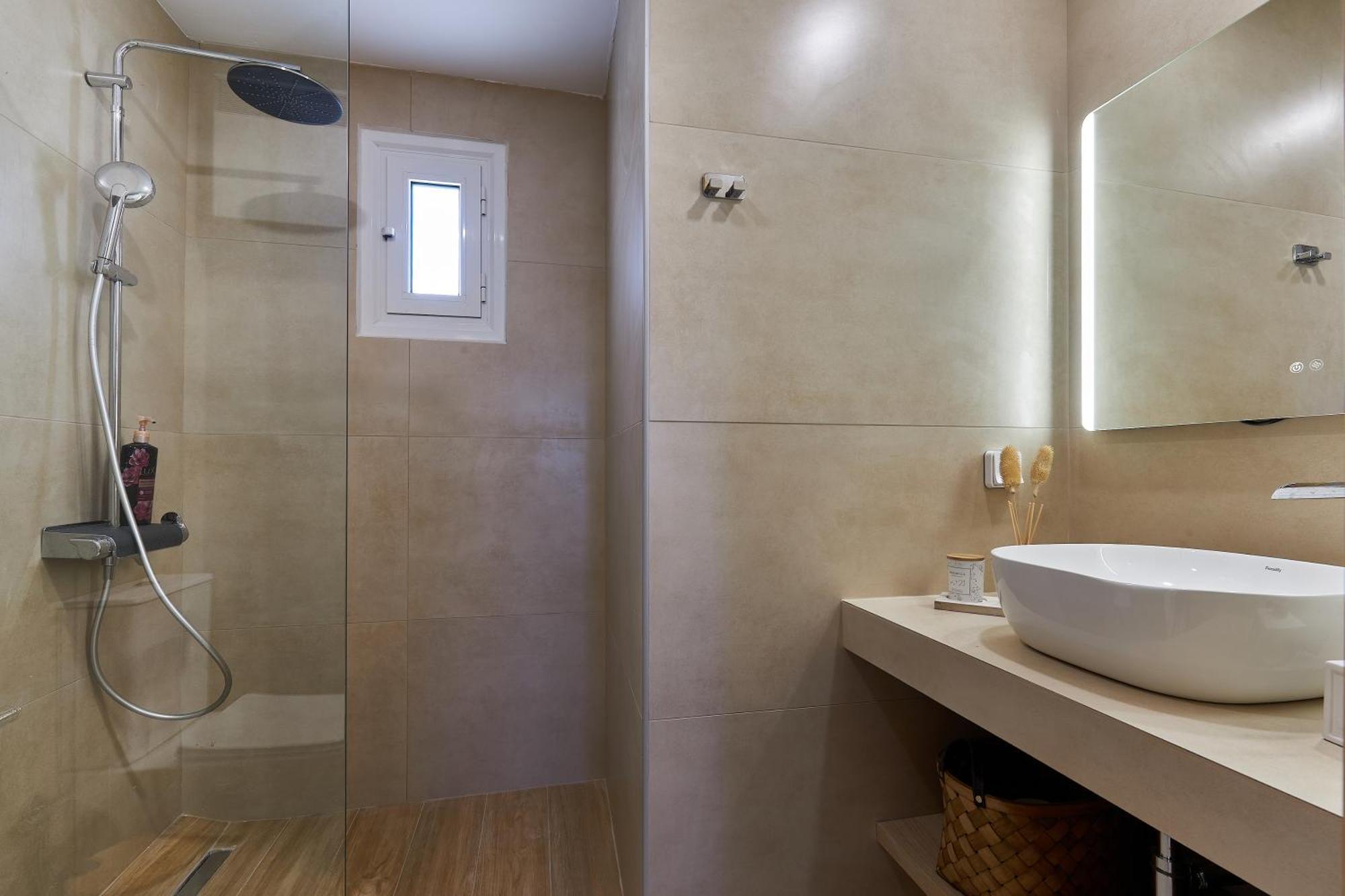 Spacious Villa With Private Eco-Pool And Panoramic Sea View Agia Pelagia  Exterior photo