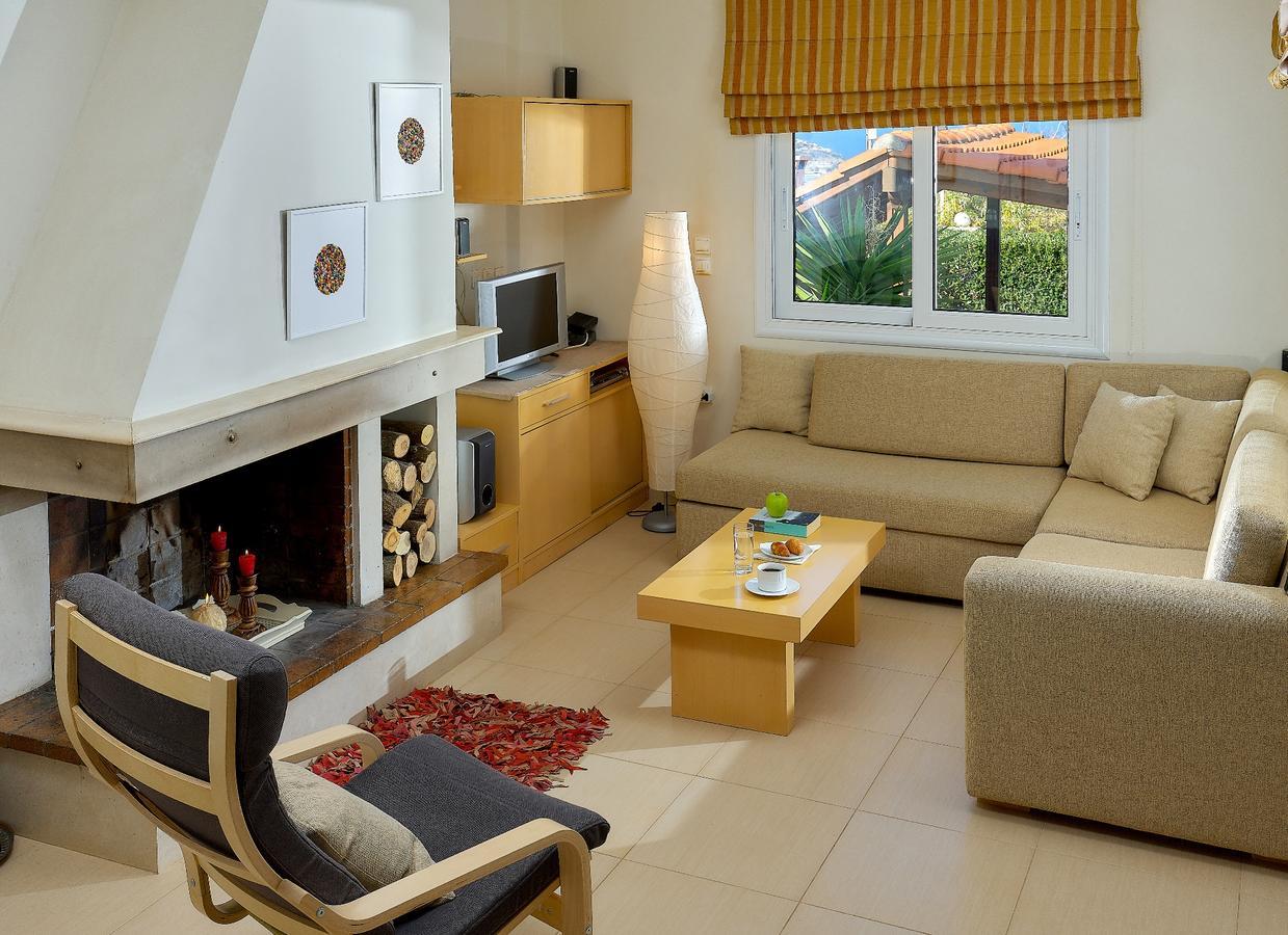 Spacious Villa With Private Eco-Pool And Panoramic Sea View Agia Pelagia  Exterior photo